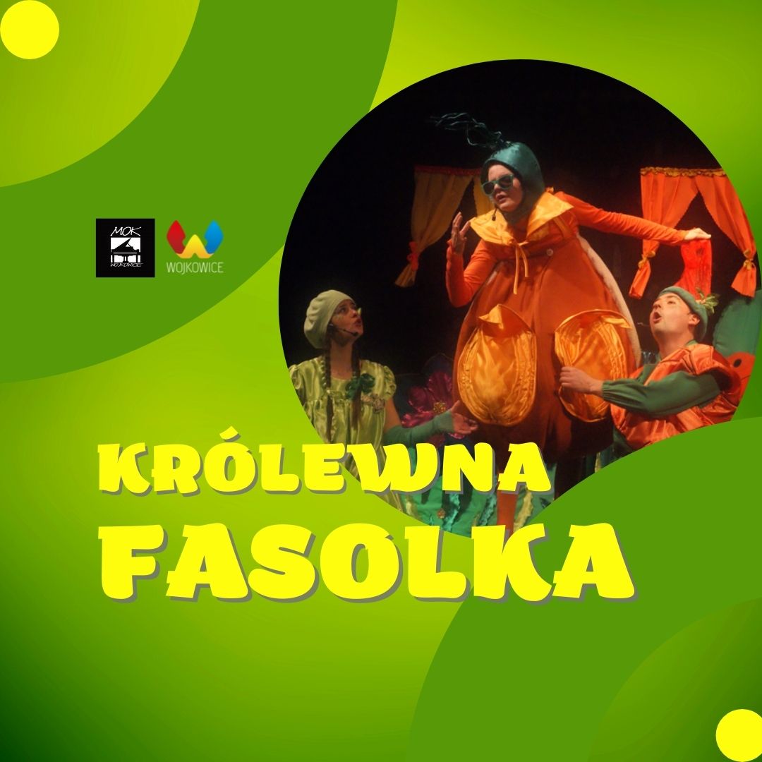 Slider na spektakl dla dzieci "Królewna Fasolka"