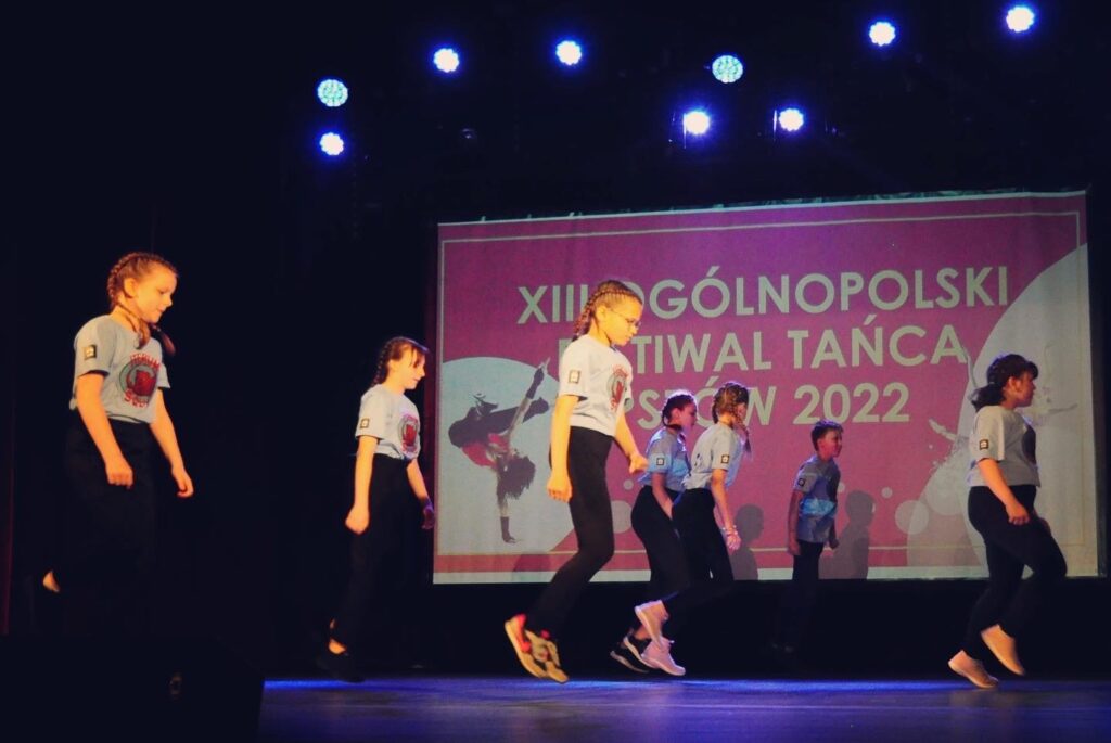 Iterum Squad na scenie podczas XIII Ogólnopolskiego Festiwalu Tańca – Pszów 2022