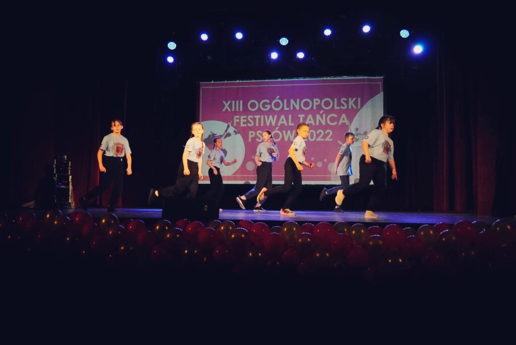 Iterum Squad na scenie podczas XIII Ogólnopolskiego Festiwalu Tańca – Pszów 2022