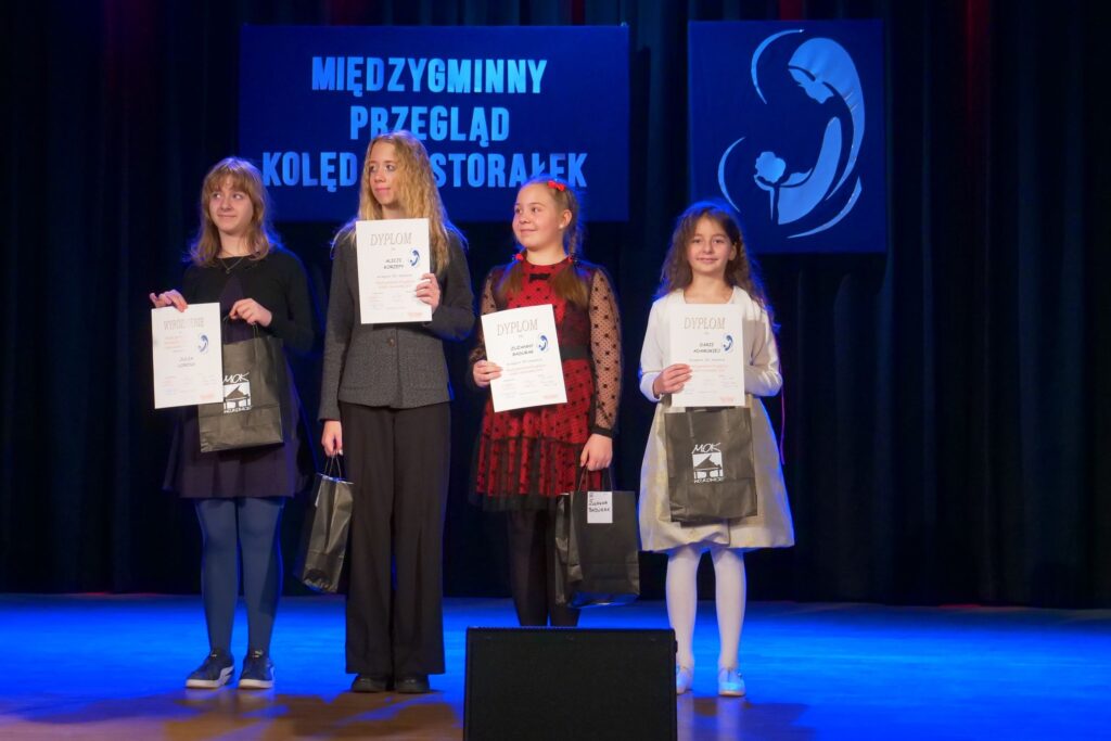 Gala rozdania nagród w Międzygminnym Przegladzie Kolęd