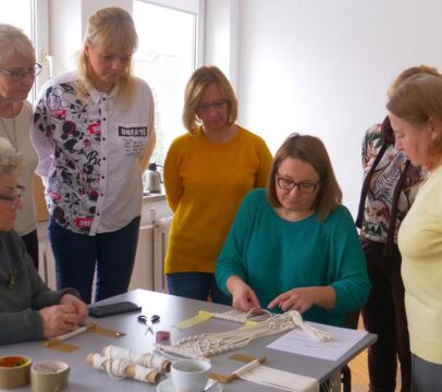 Warsztaty z Makramy w Miejskim Ośrodku Kultury w Wojkowicach - 20.01.2024 1