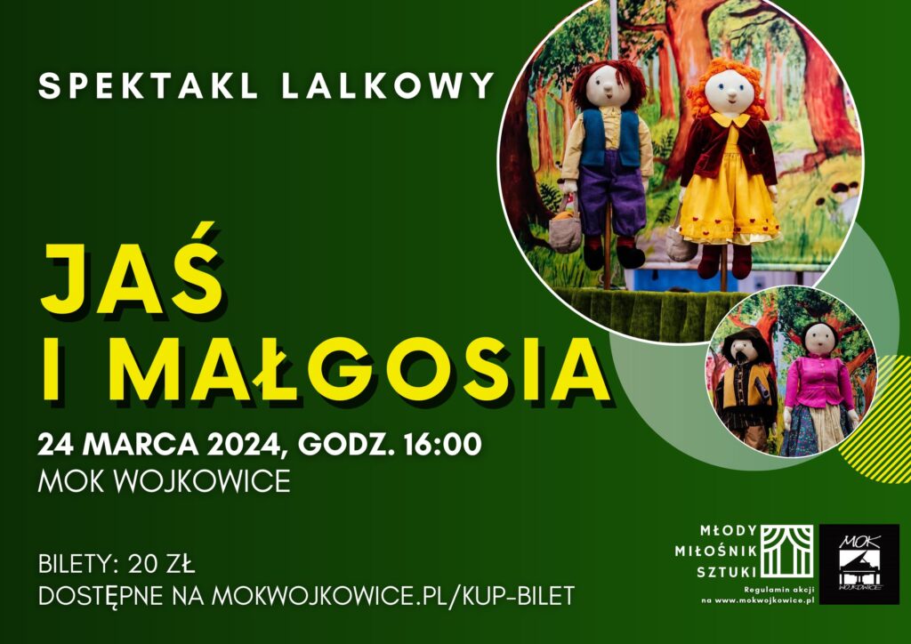 grafika - Jaś i Małgosia - spektakl dla dzieci