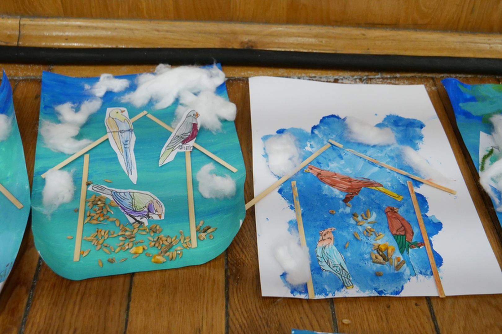 Przyjaciele z karmnika